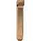 Ekena Millwork Thorton Arts and Crafts Smooth Bracket w/ Offset Brace, Western Red Cedar, 5 1/2"W x 20"D x 32"H BKT0604X20X32THR03SWR - alternate 2